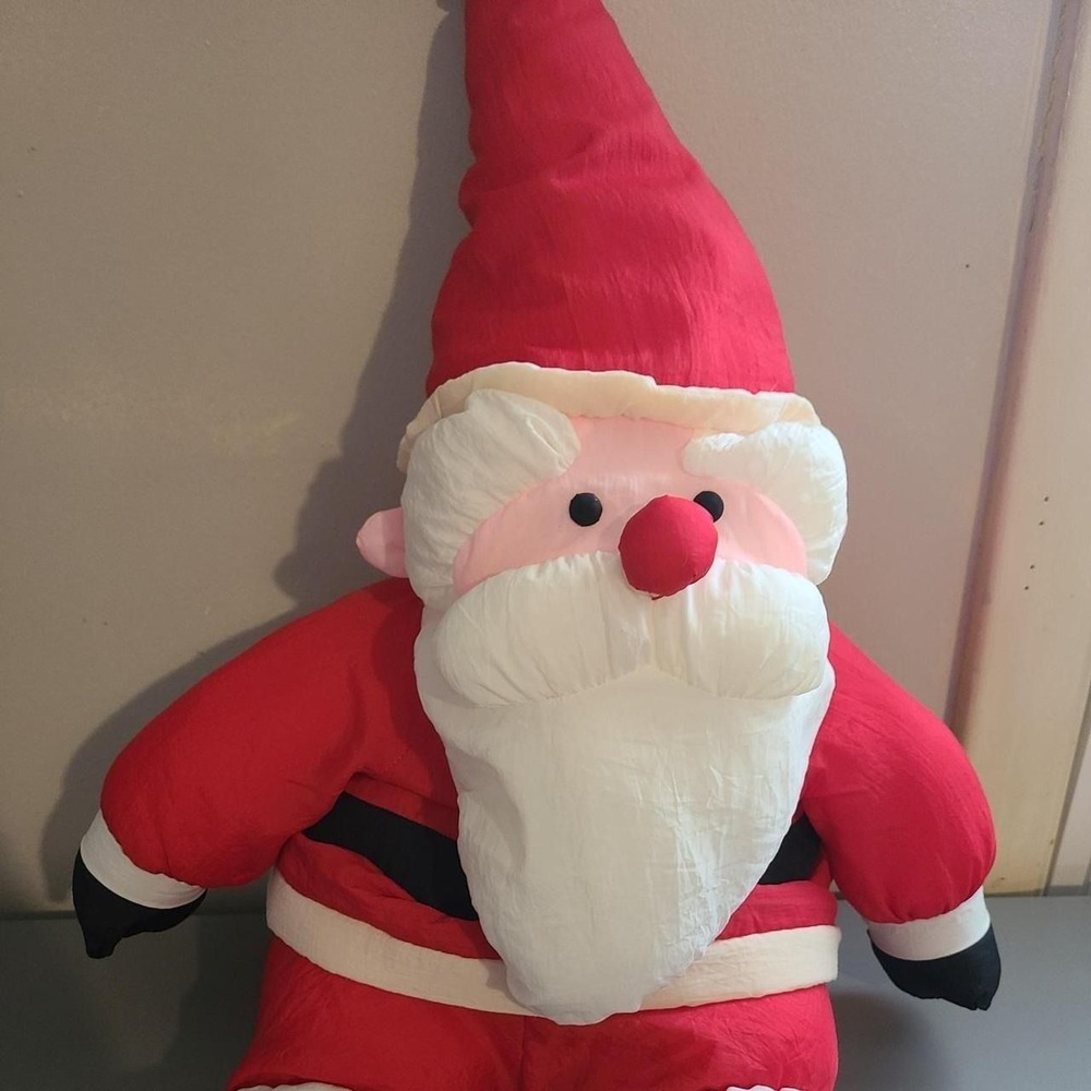 Vintage Puffy Santa Plush